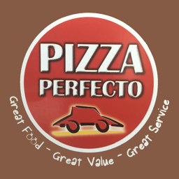 Pizza Perfecto Denton logo.
